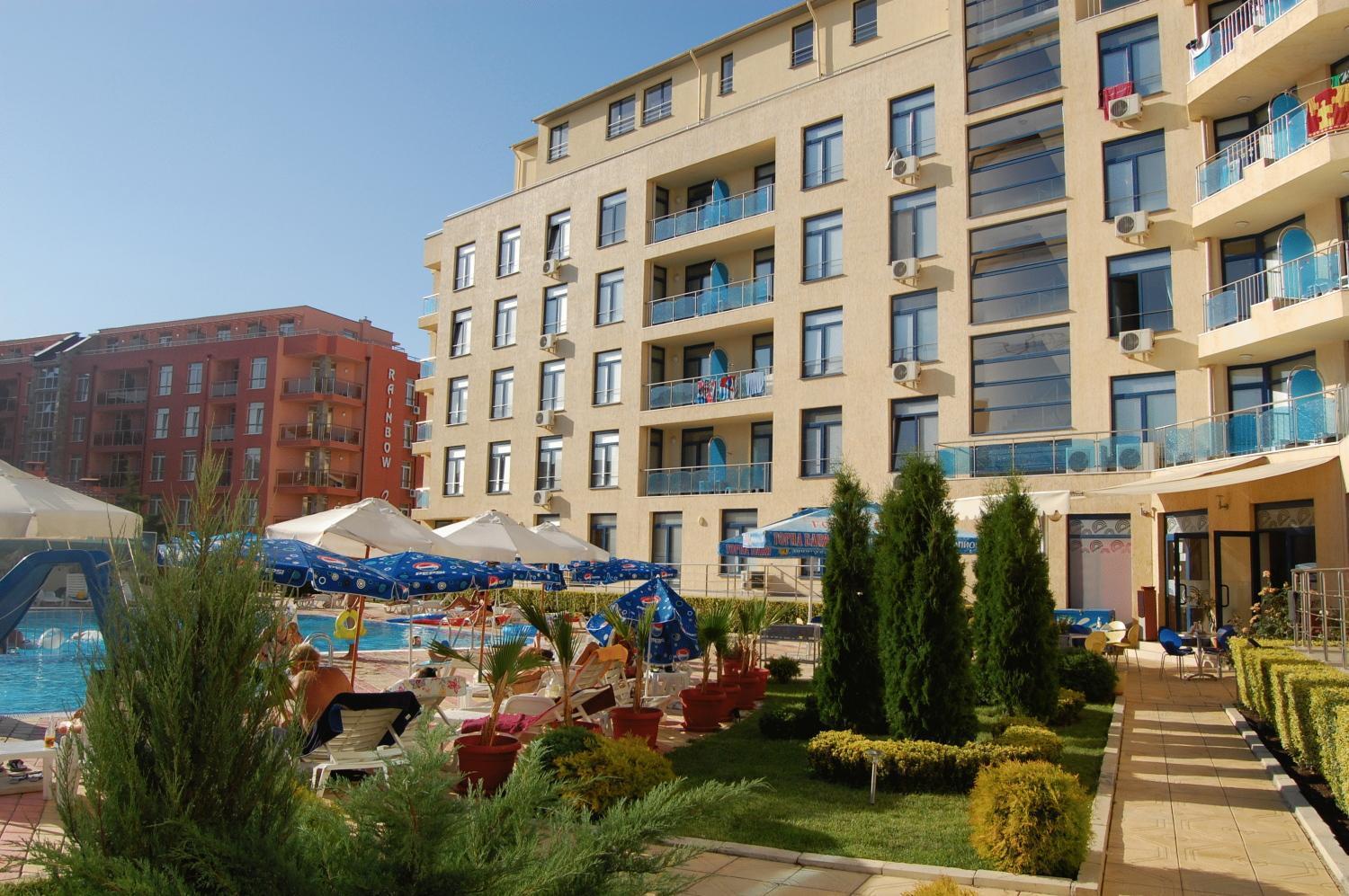 Rainbow 1 Holiday Complex Slantschew brjag Exterior foto